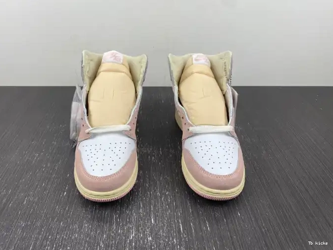 Rep TBK 1 (Women's) Air Jordan OG High Pink FD2596-600 Washed Retro 0422